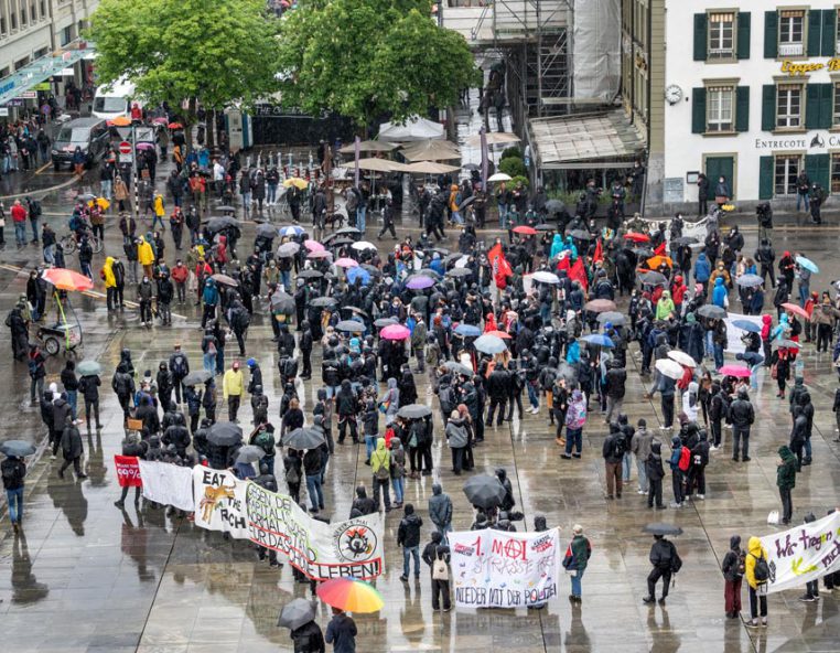Homepage 1. Mai Kundgebung in Bern